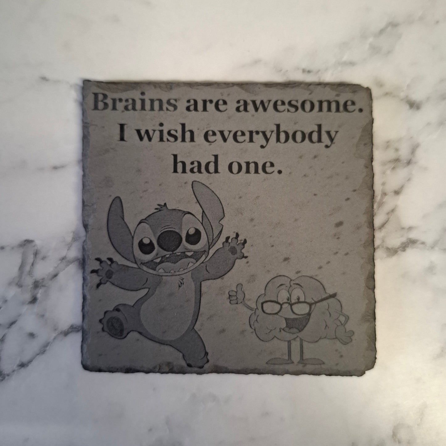 Slate coaster
