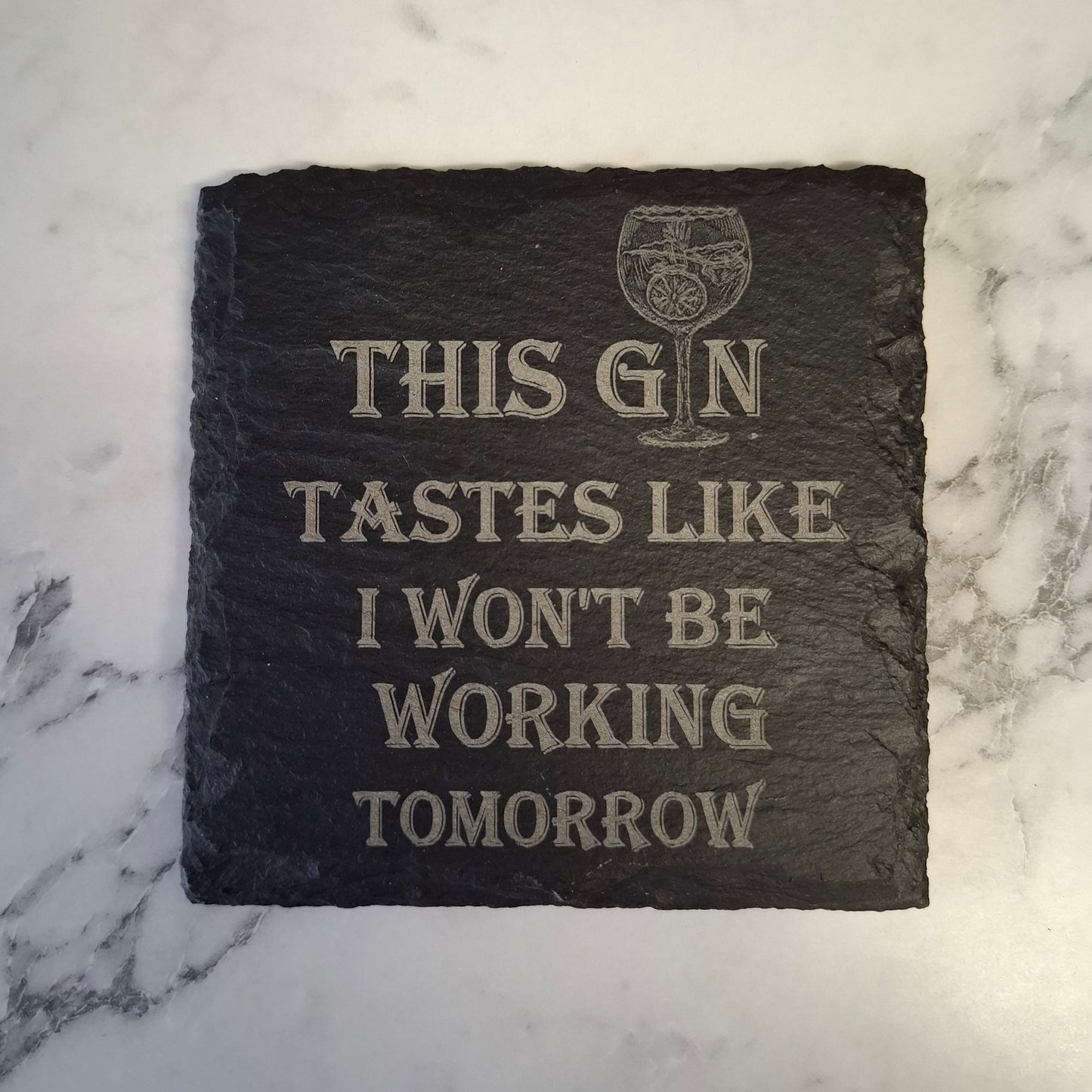 Slate coaster