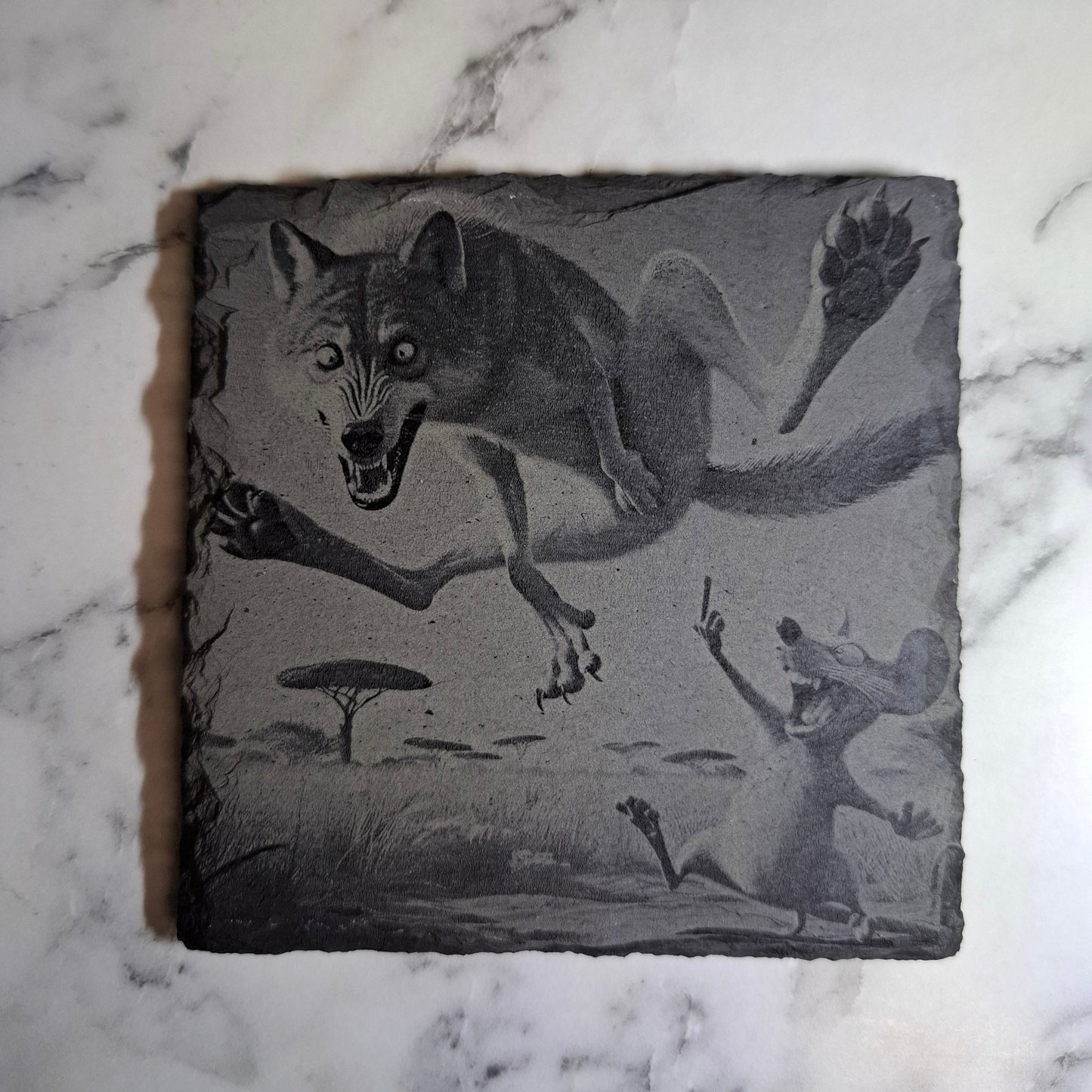 Slate coaster
