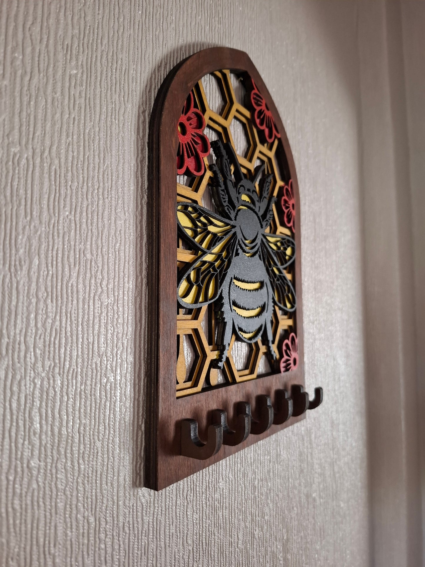 Bumble bee Wall key rack,