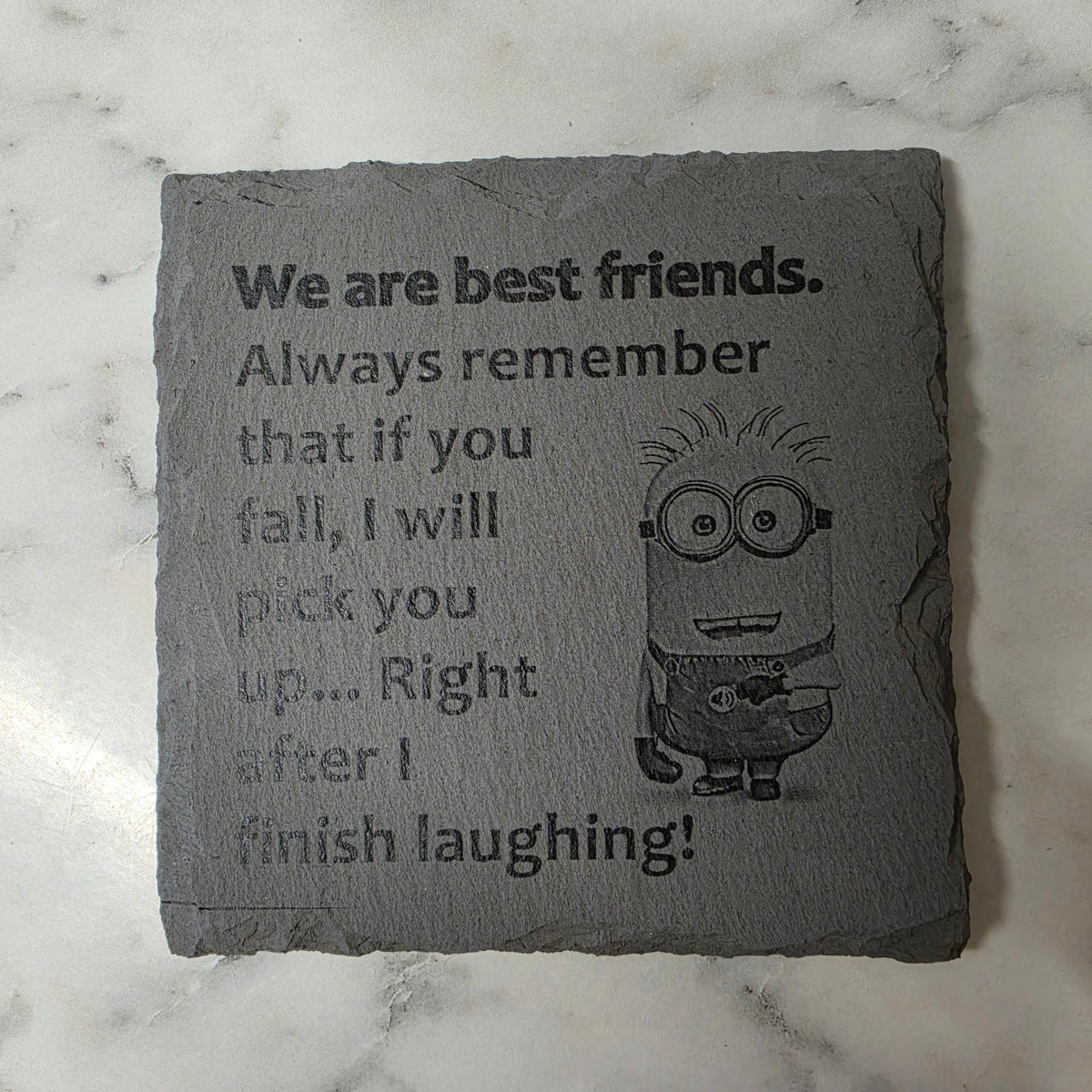 Slate coaster