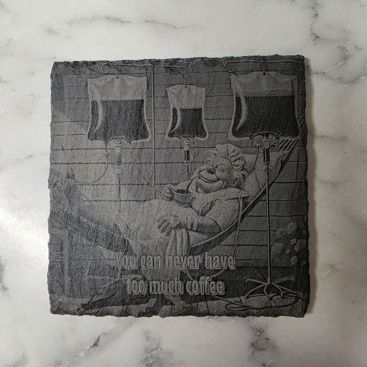 Slate coaster