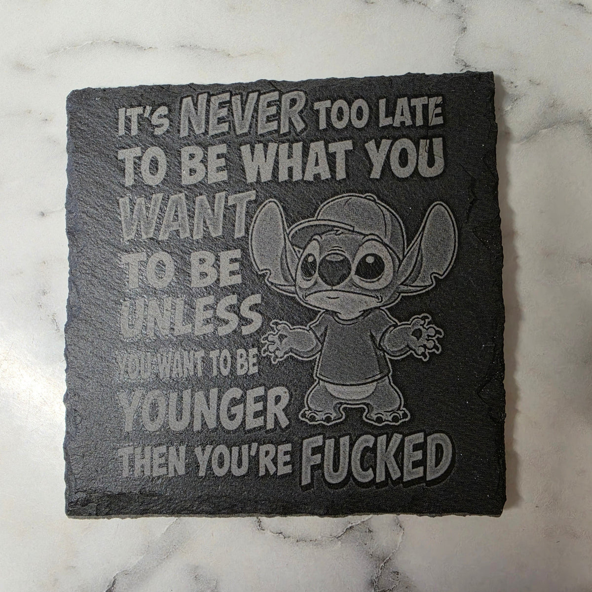 Slate coaster