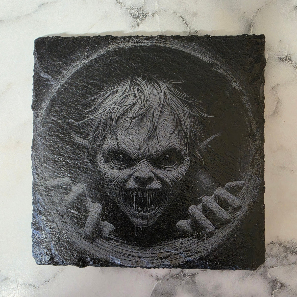 Slate coaster