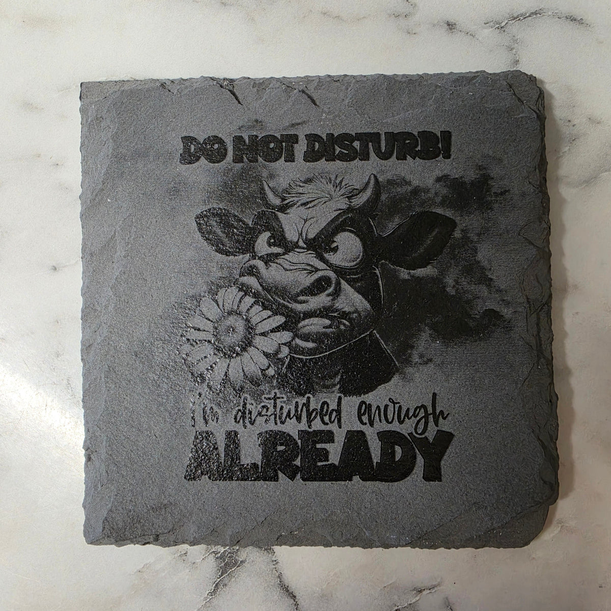 Slate coaster