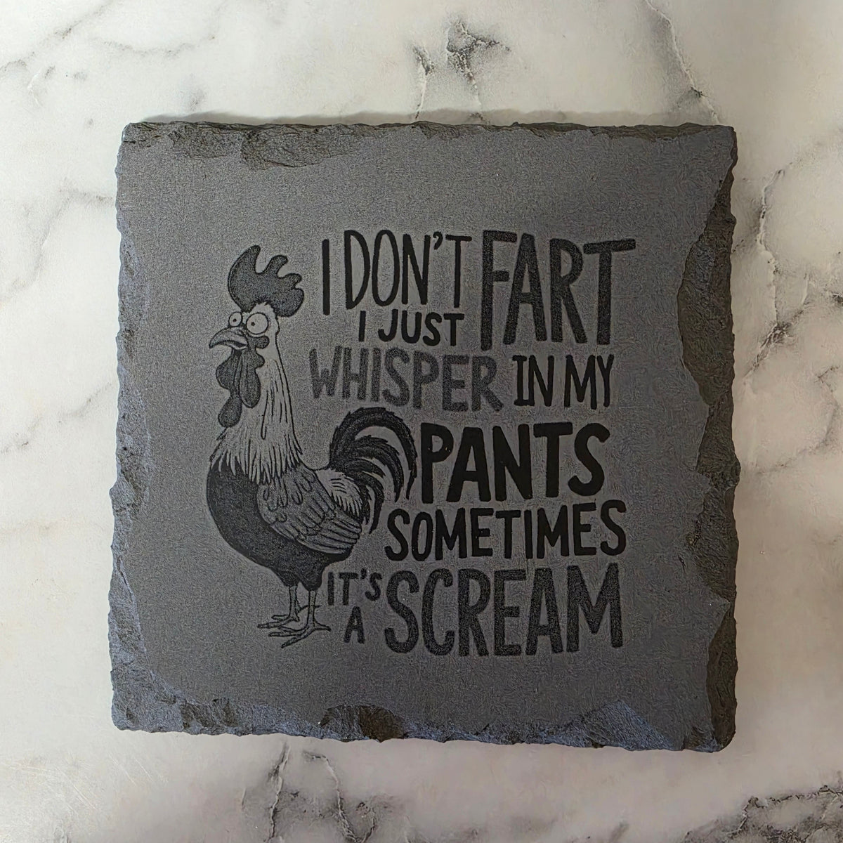 Slate coaster