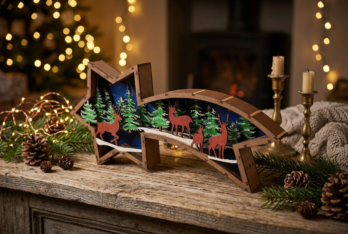 Christmas shooting star