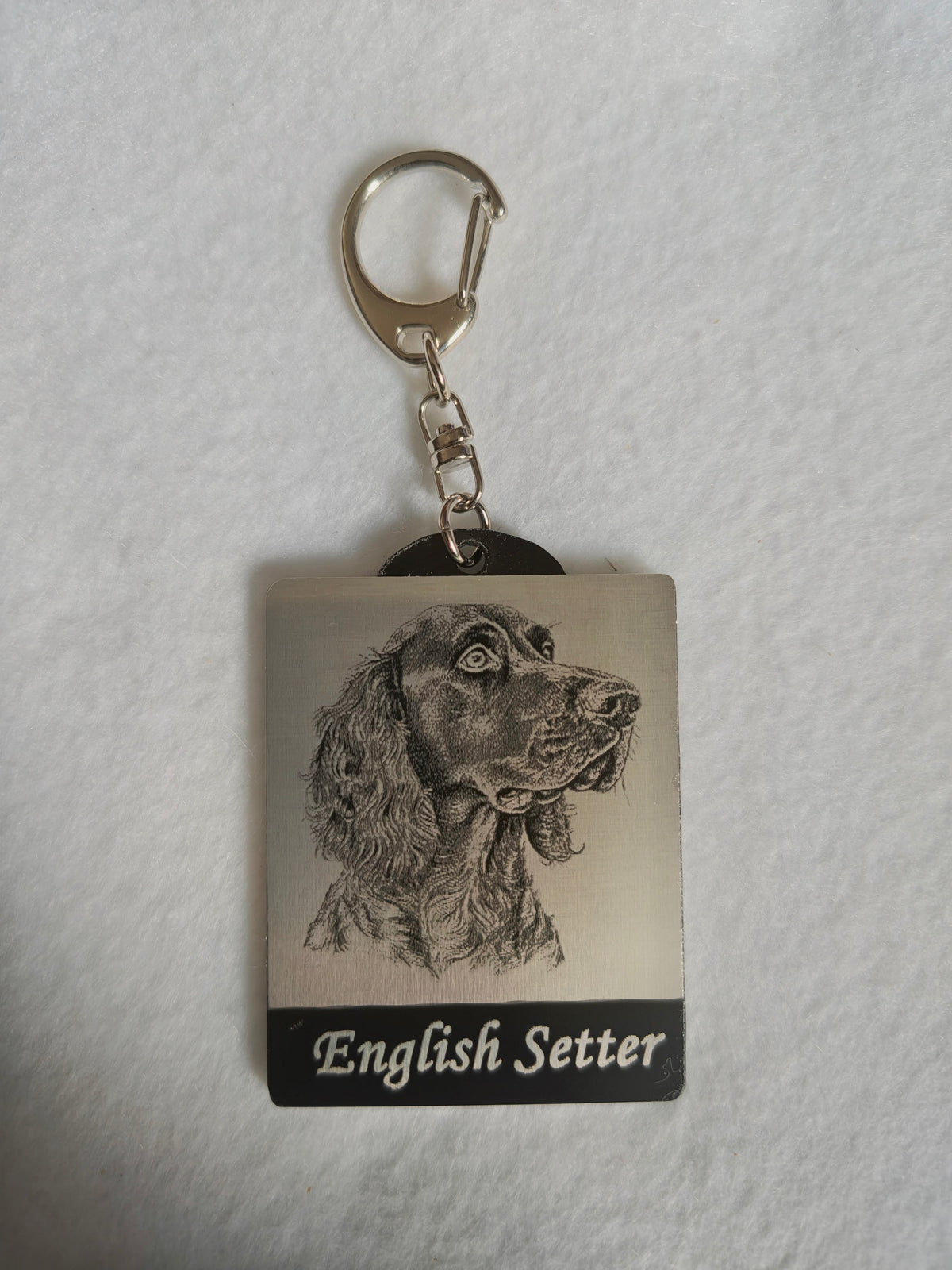 English setter, Keyring