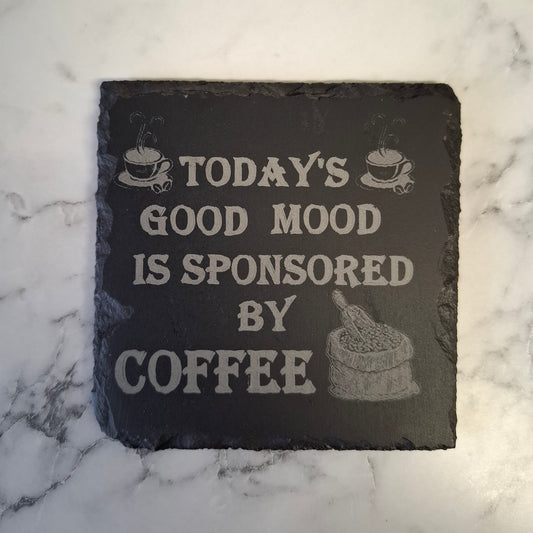 Slate coaster