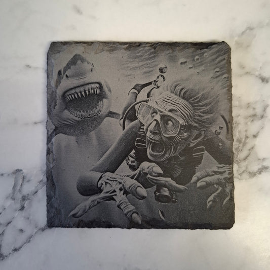 Slate coaster