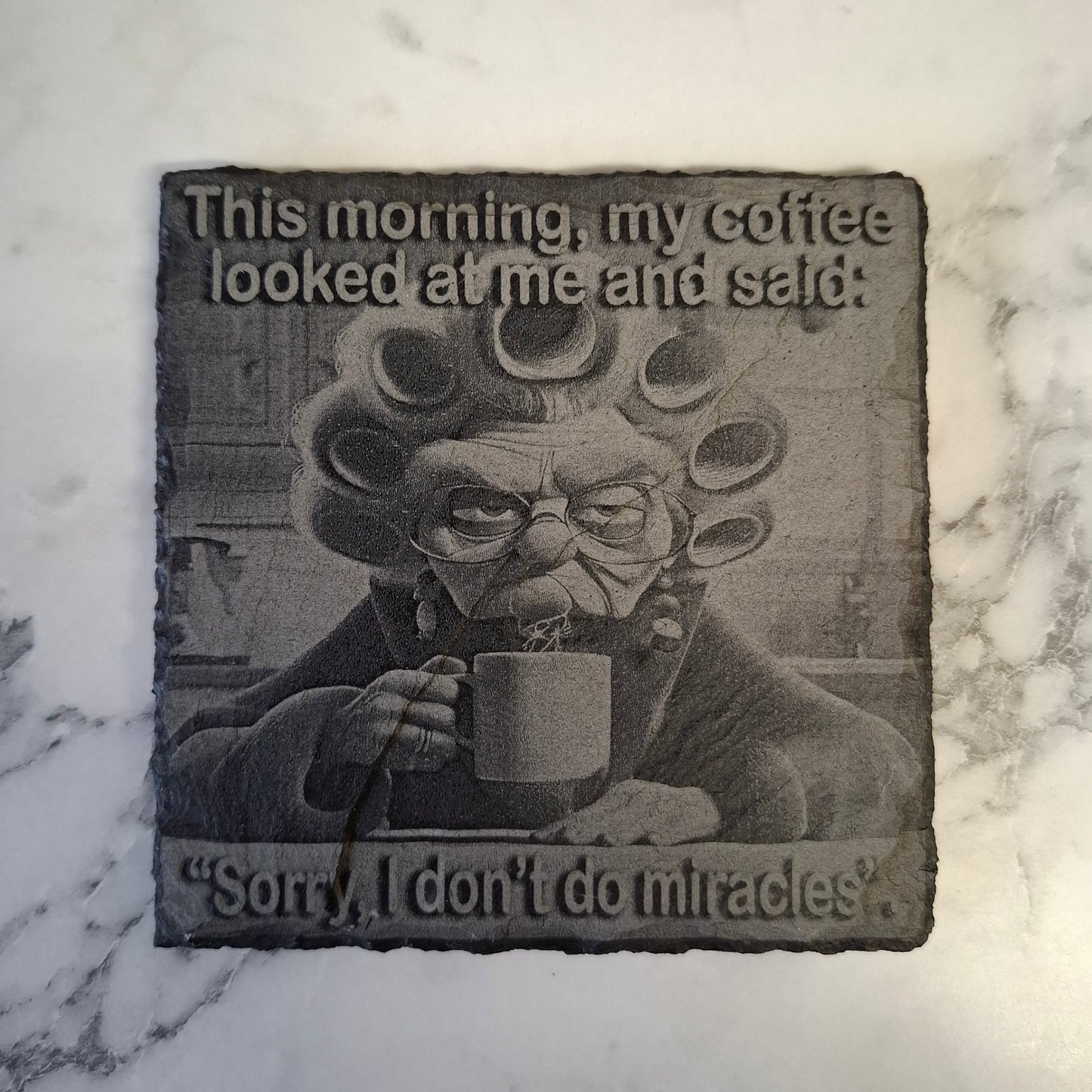 Slate coasters