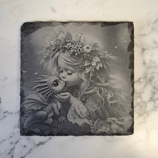 Slate coasters