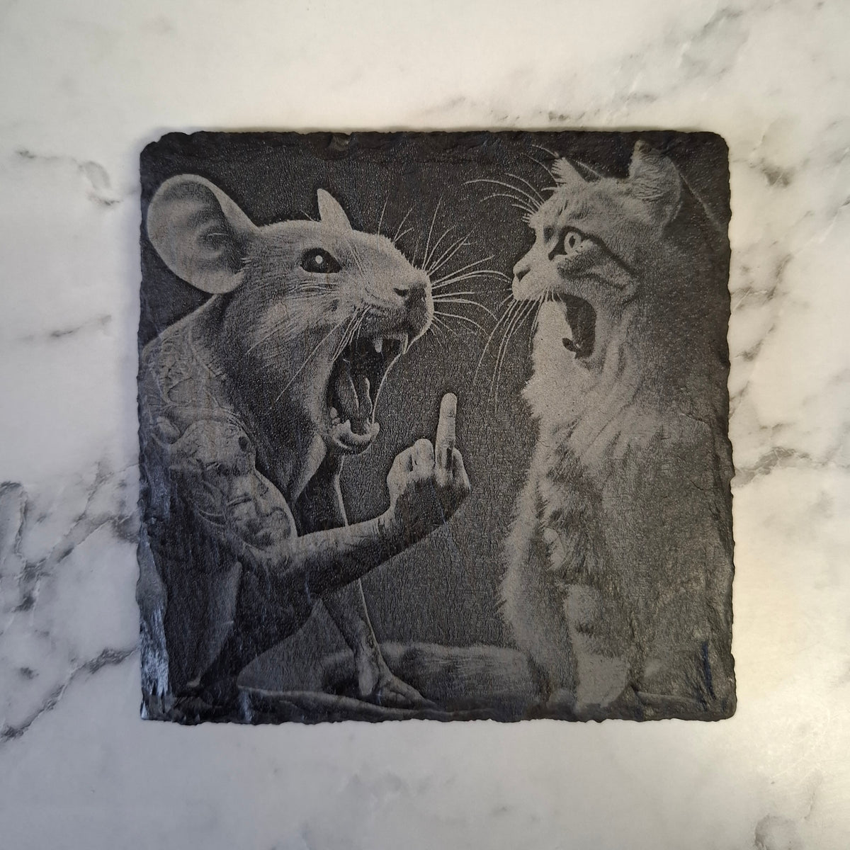 Slate coaster