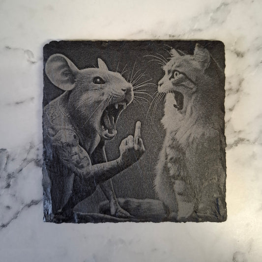 Slate coaster