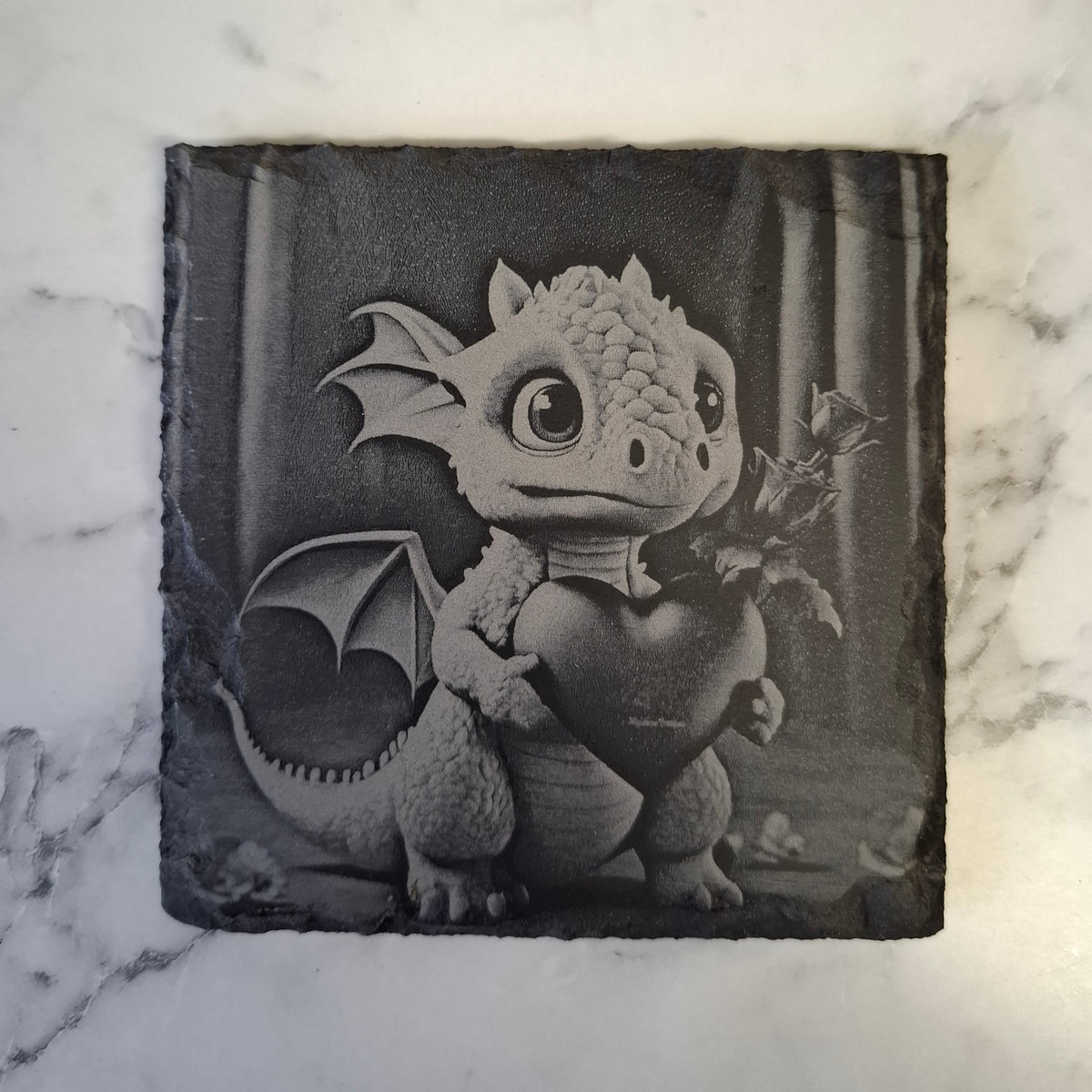 Slate coaster