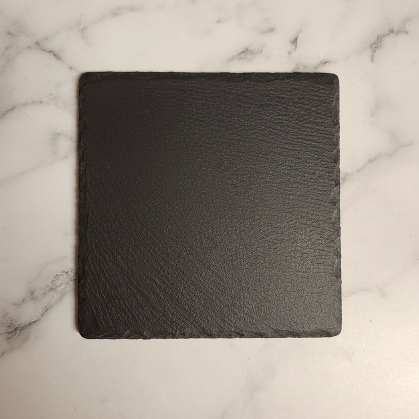 Slate coaster personalised