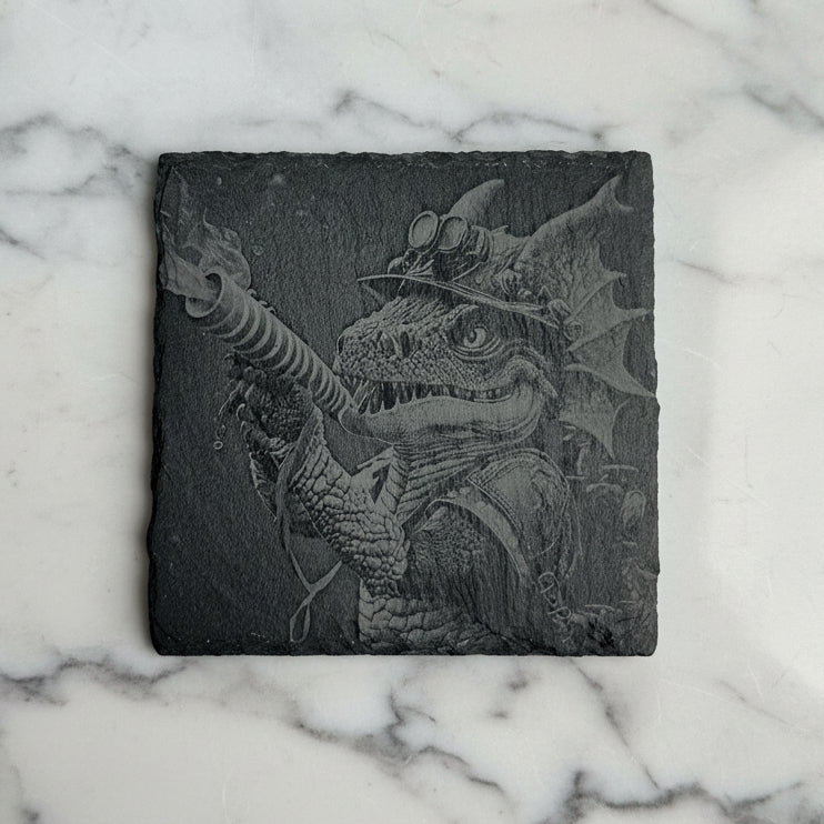 Slate coaster