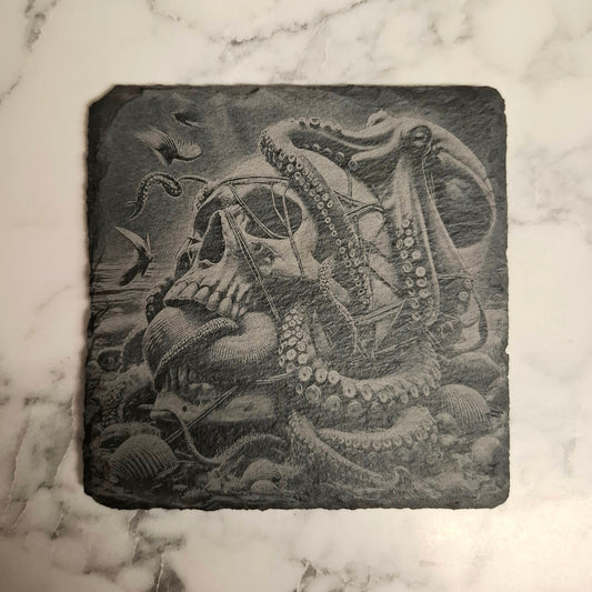 Slate coasters