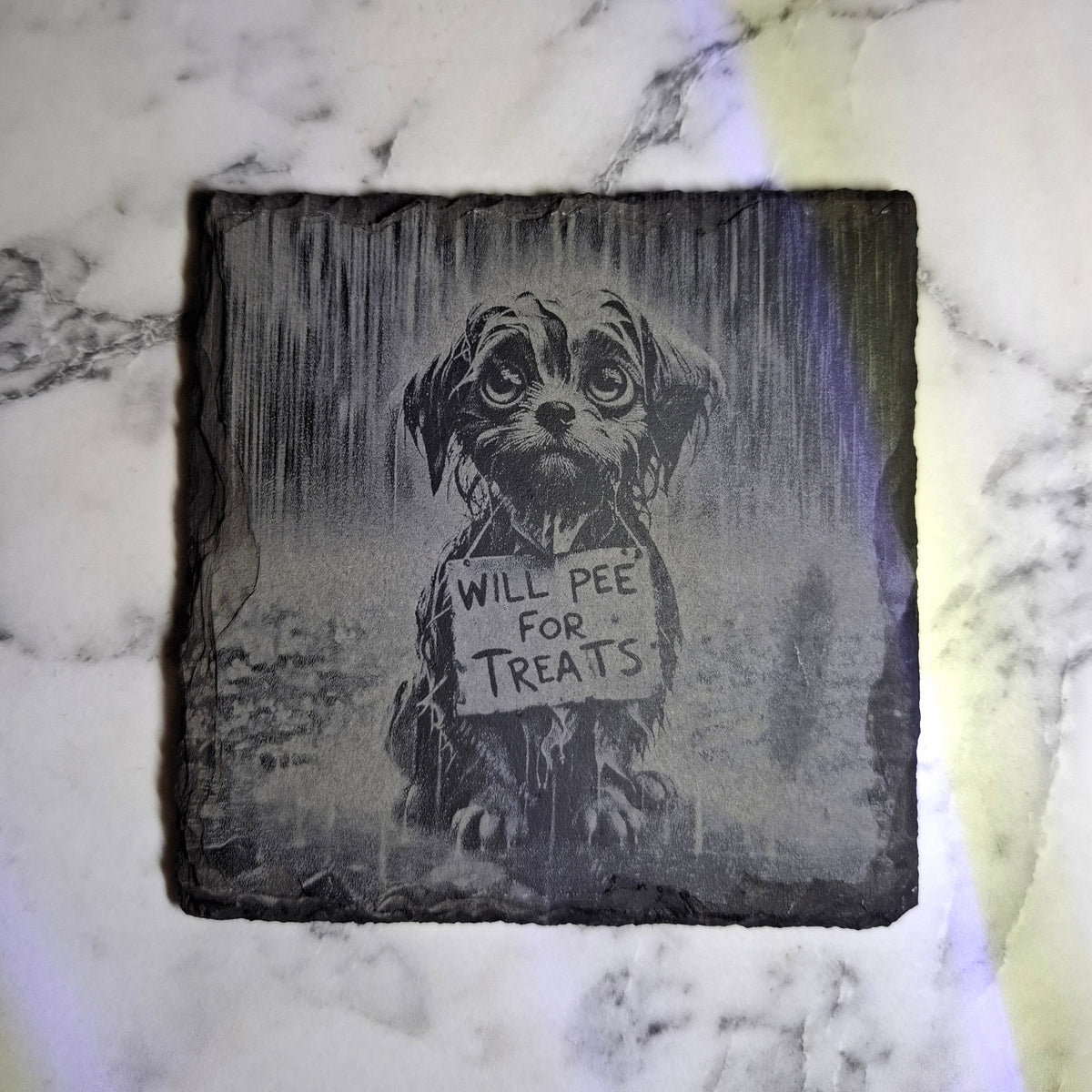 Slate coaster
