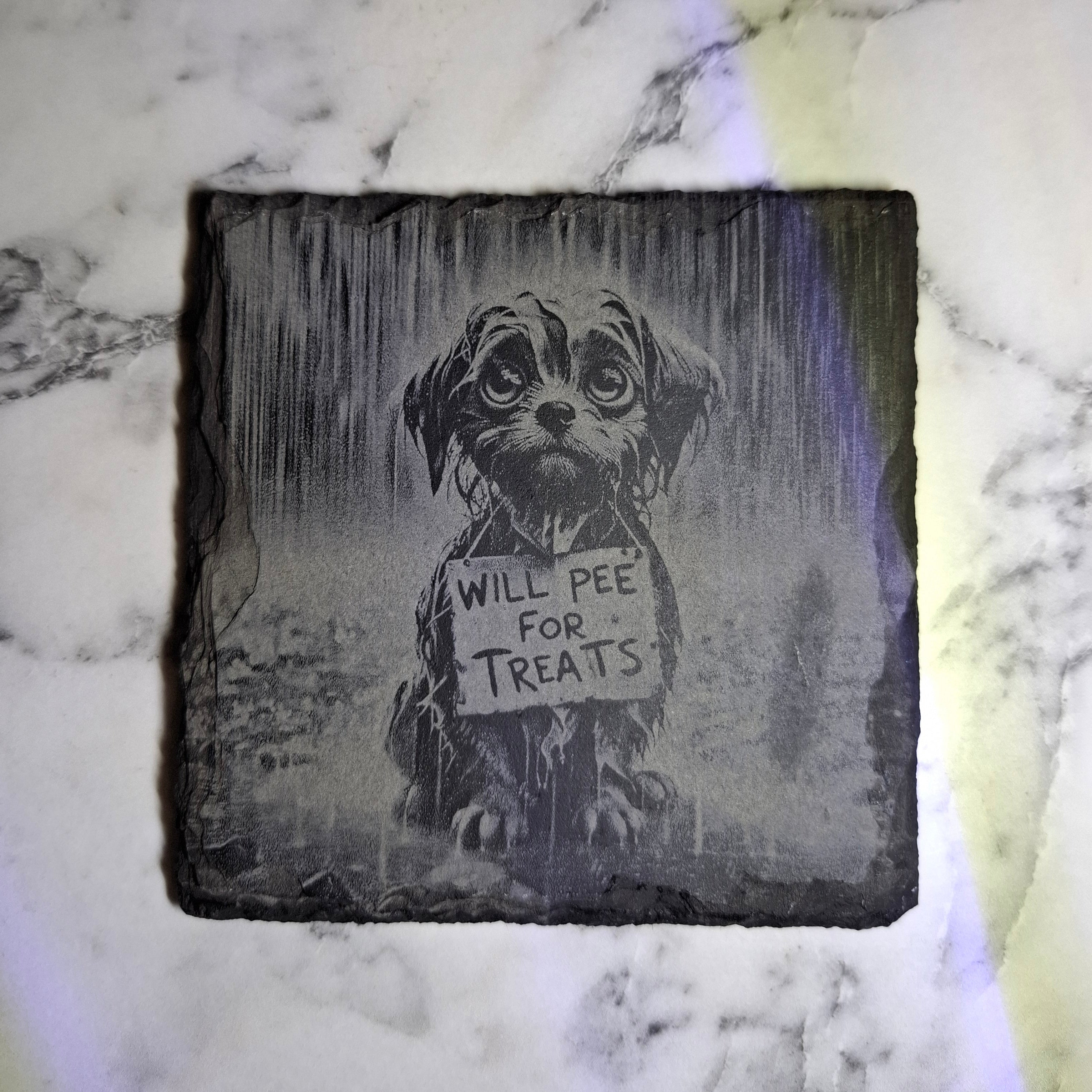 Slate coaster