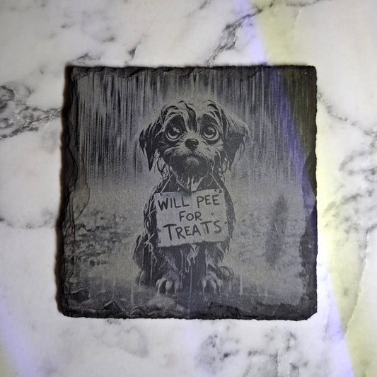 Slate coaster
