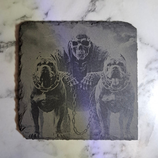 Slate coaster