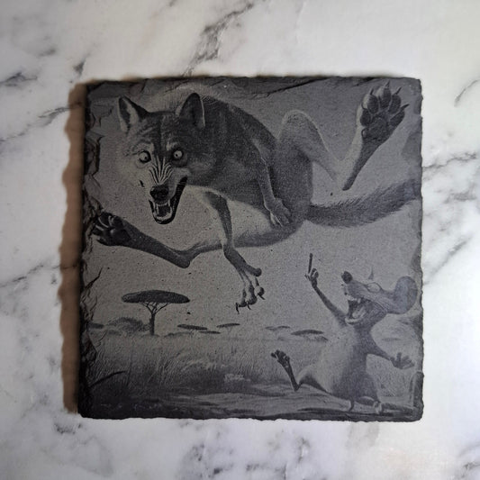 Slate coaster