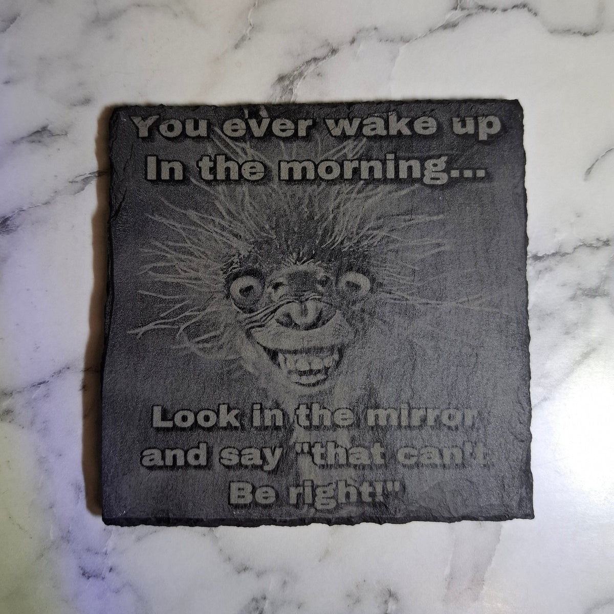 Slate coaster