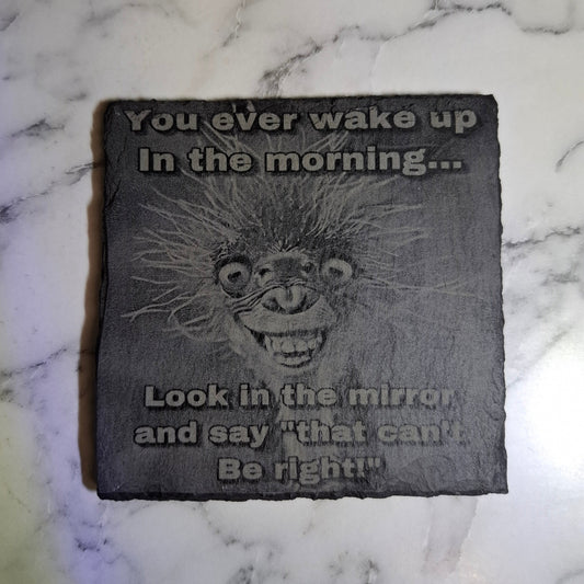 Slate coaster