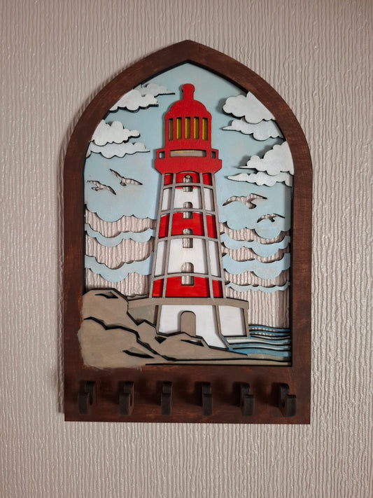 Sea horse Wall key rack,