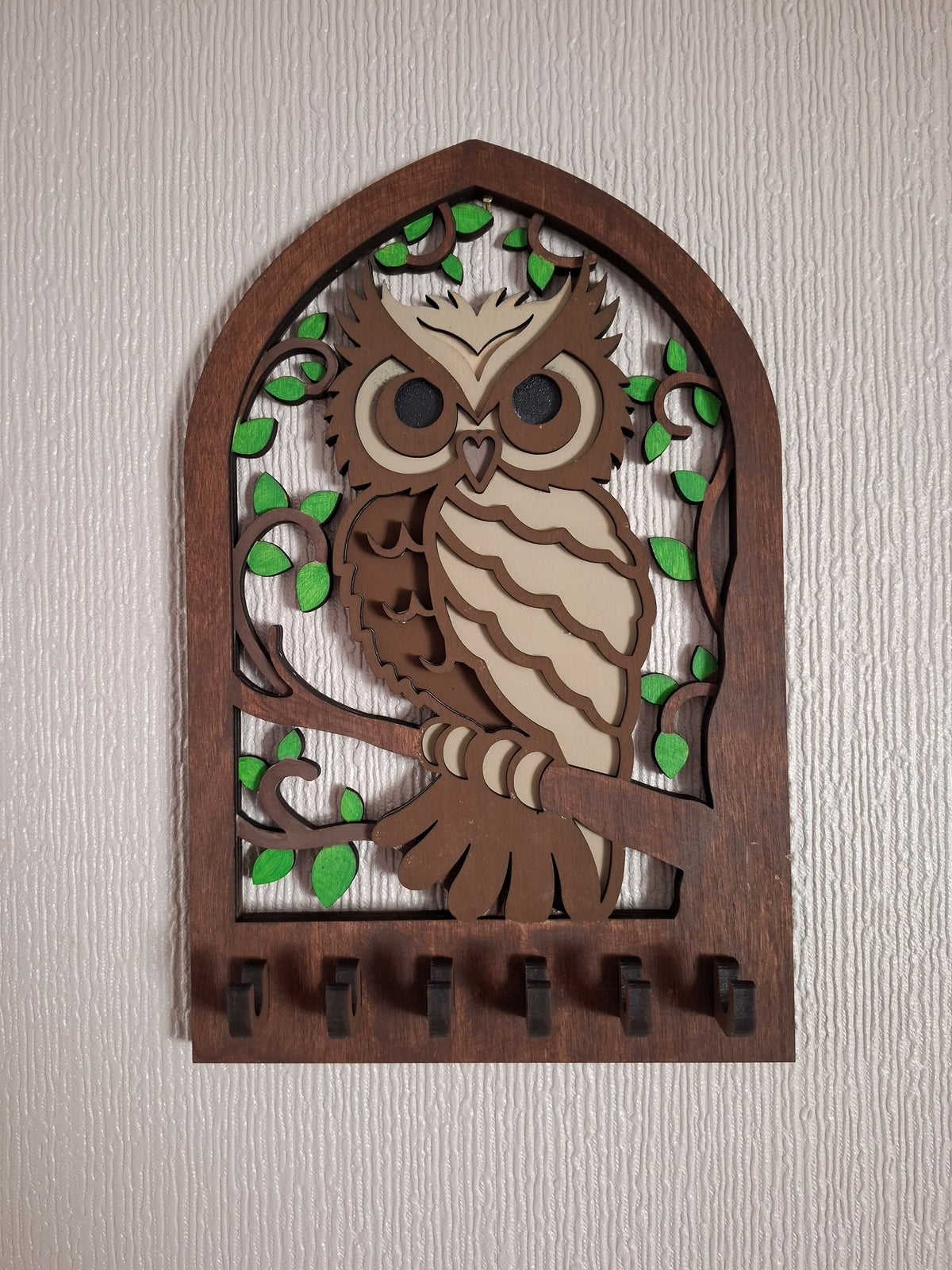 Owl Wall key rack