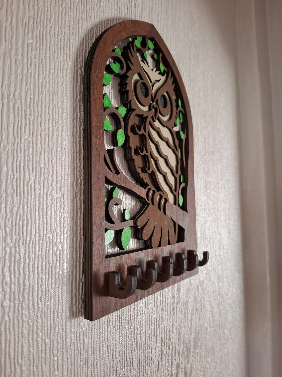 Owl Wall key rack