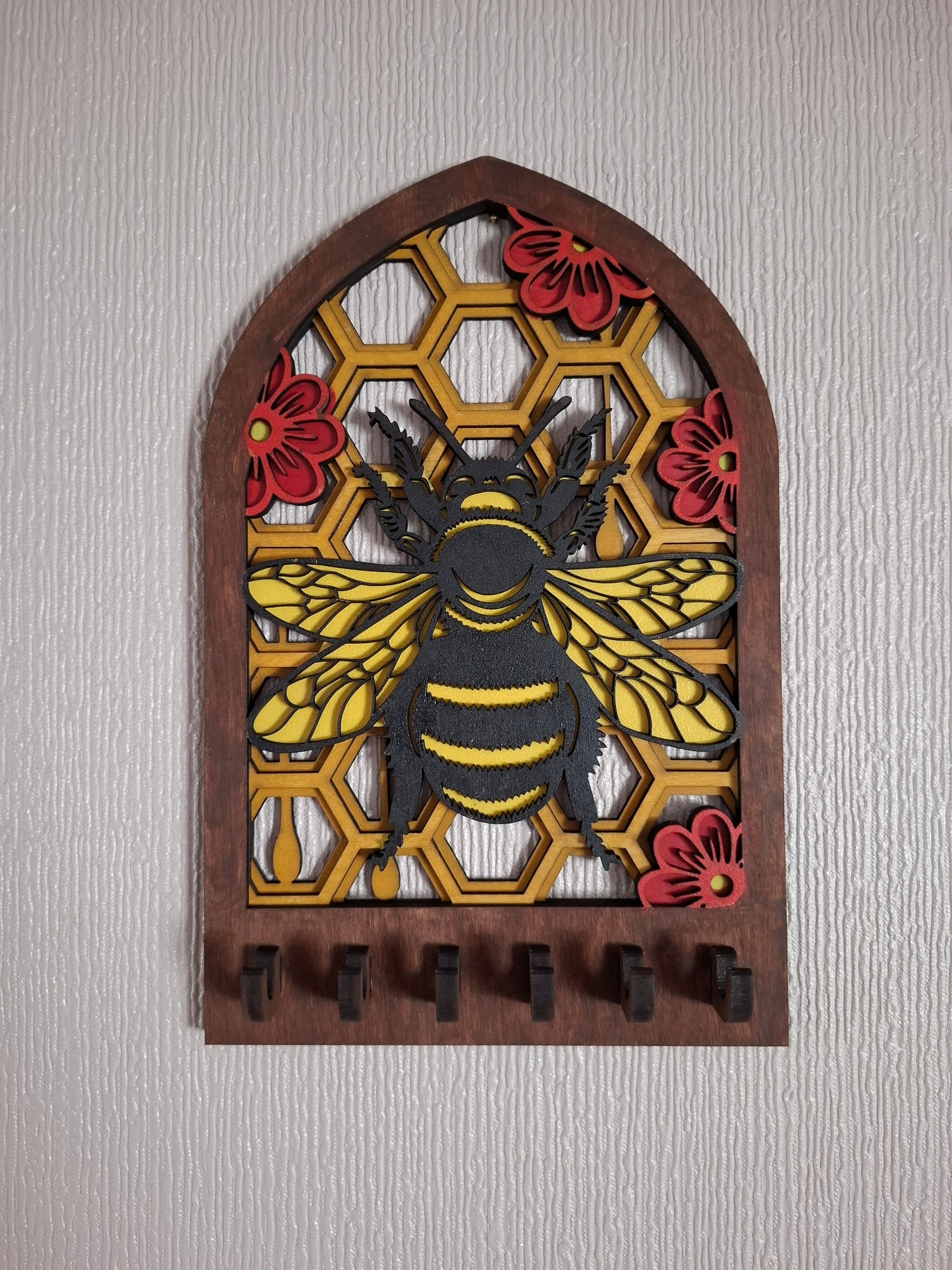 Bumble bee Wall key rack,