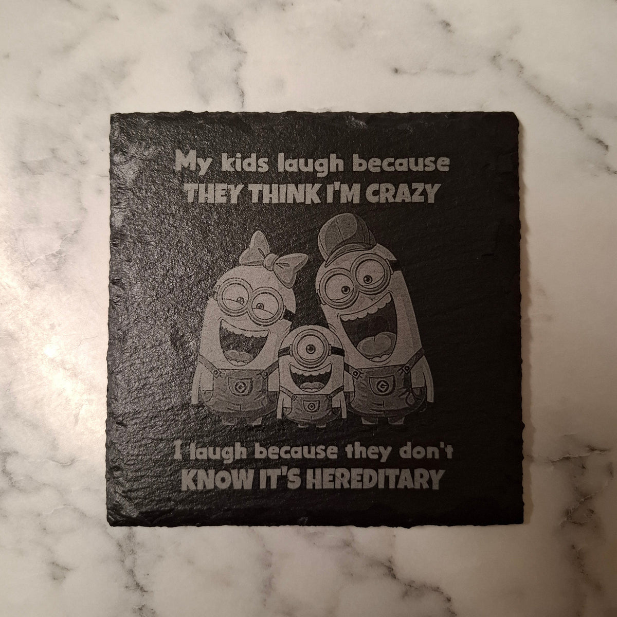Slate coaster