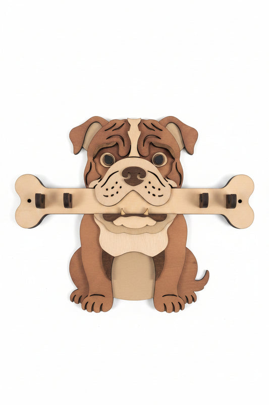 Bulldog key hooks