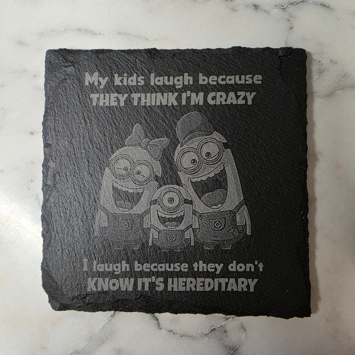 Slate coaster