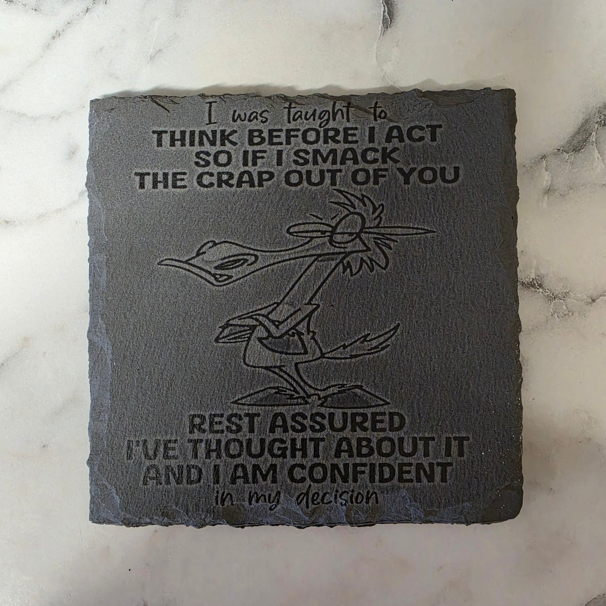 Slate coaster