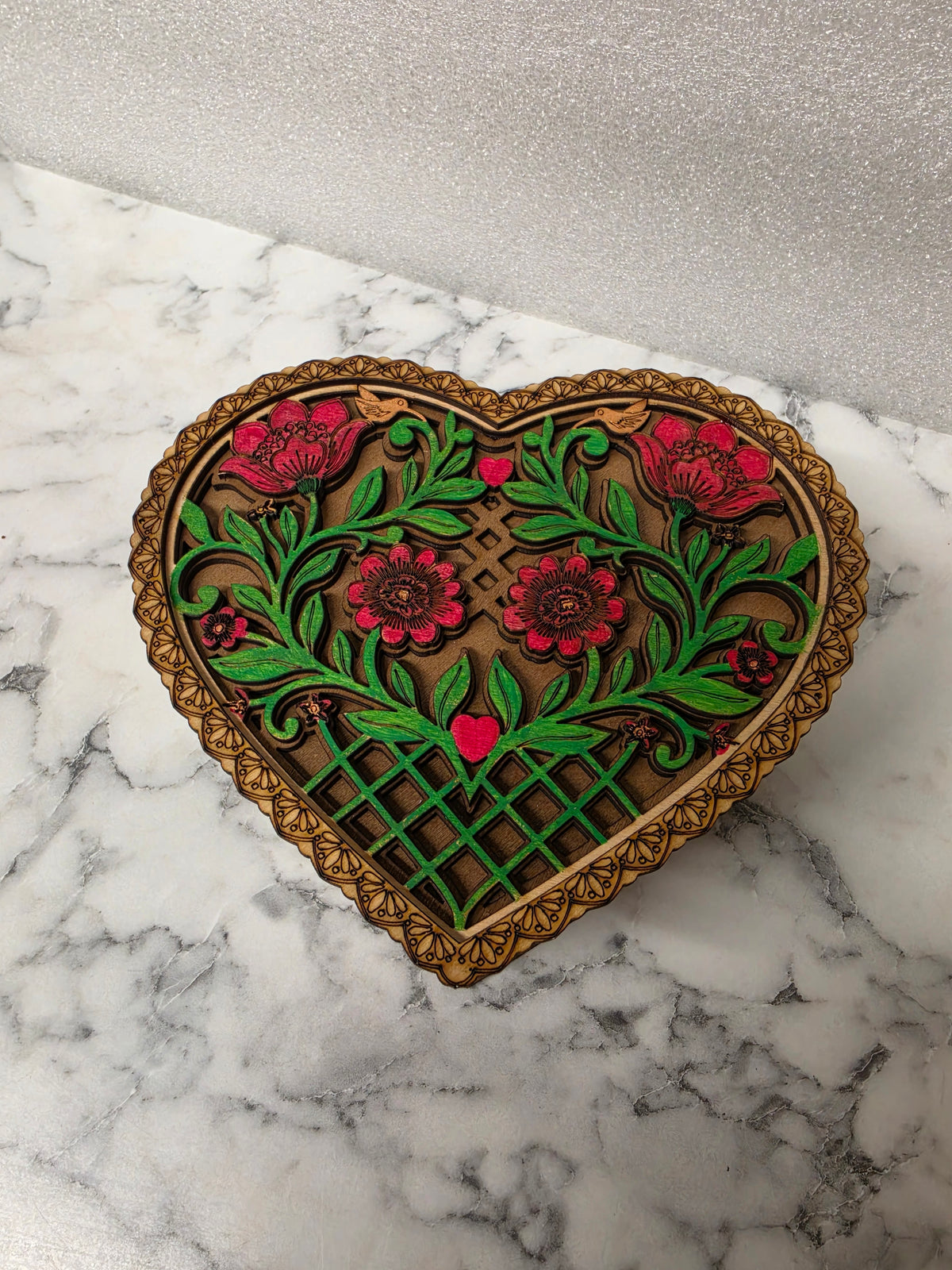 Trinket box, Poppys