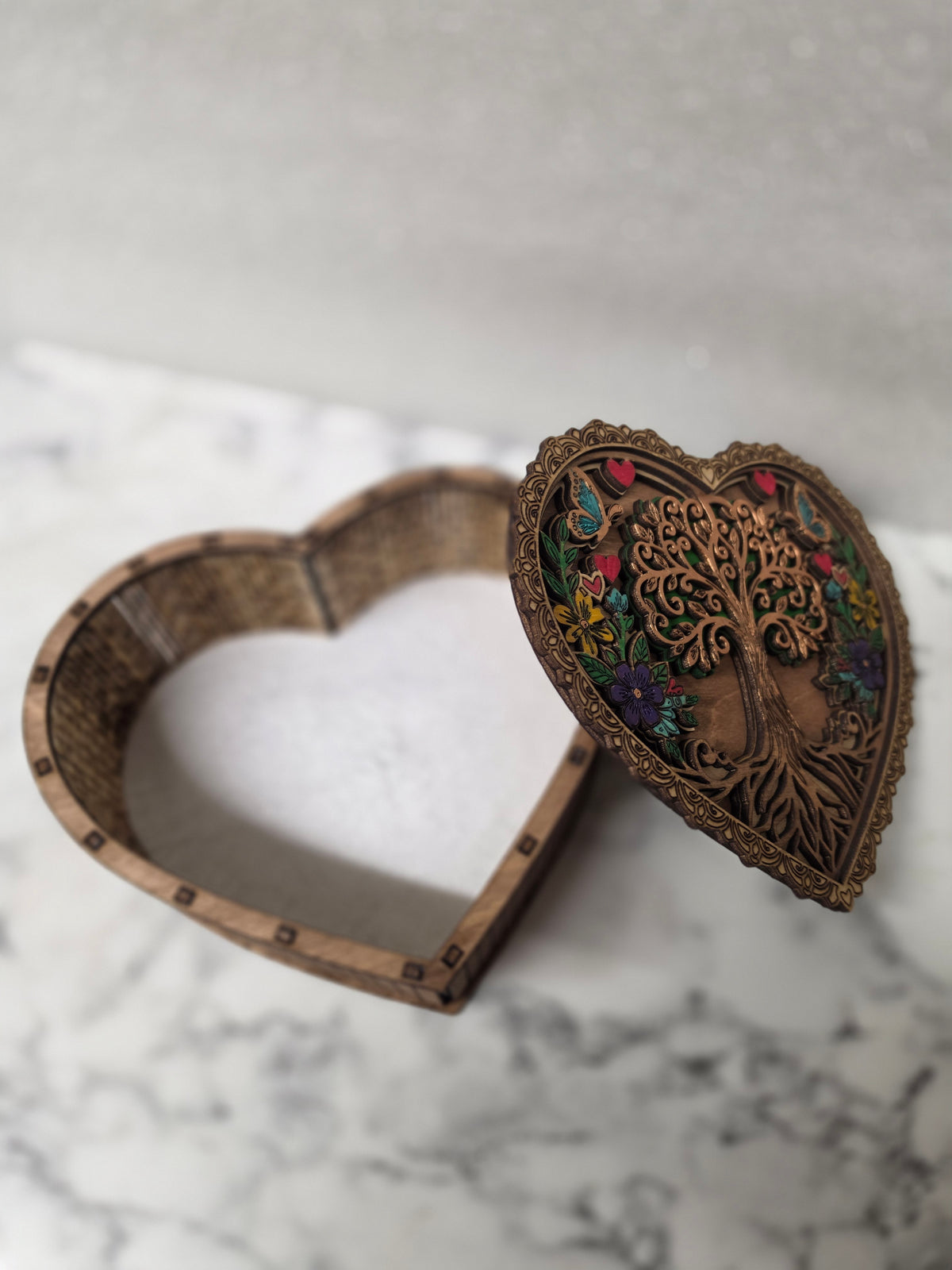 Trinket box, Tree of life