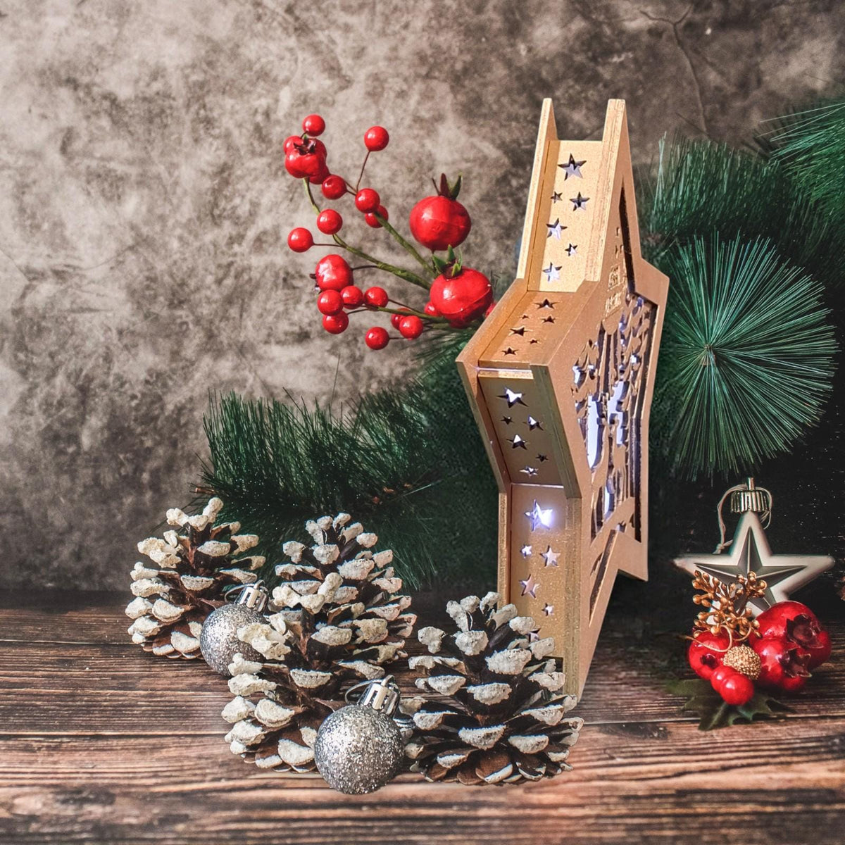 Light up Christmas star