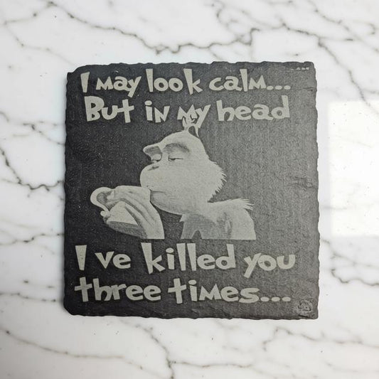 Slate coasters