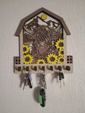 Highland cow Wall key rack