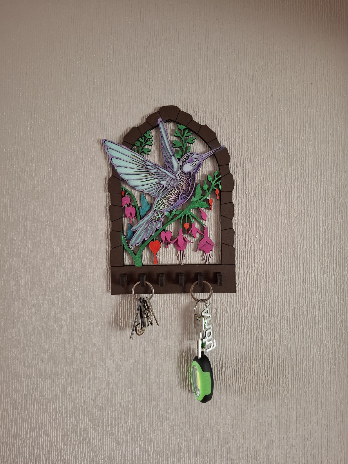 Humming Bird Wall key rack