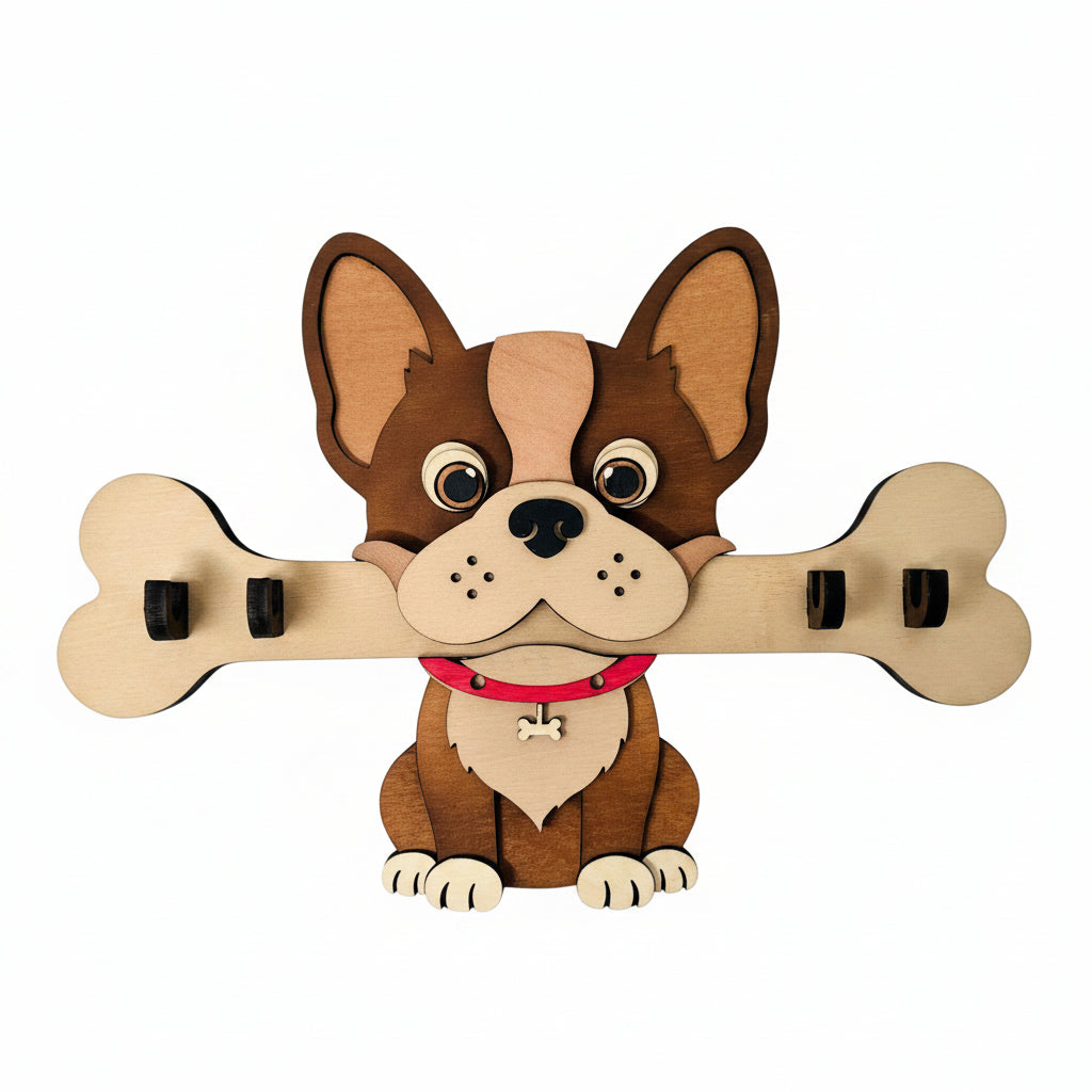 French bulldog key hooks