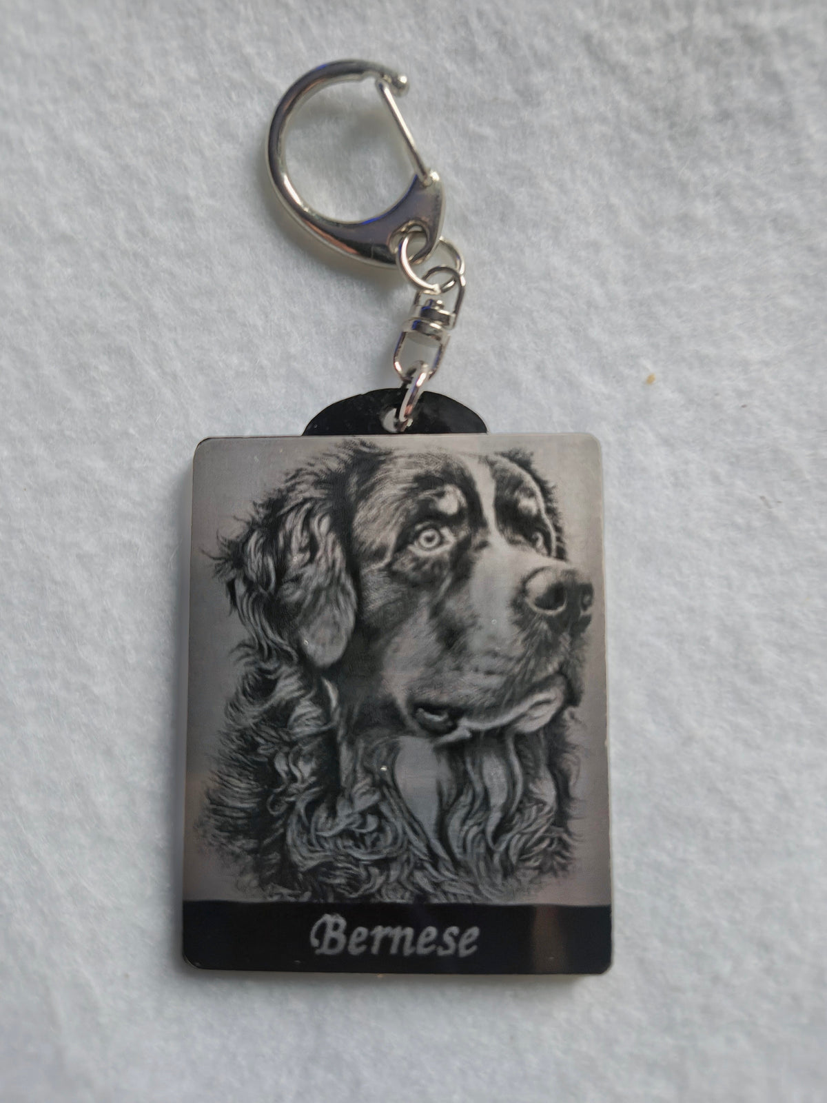 Bernese dog, Keyring
