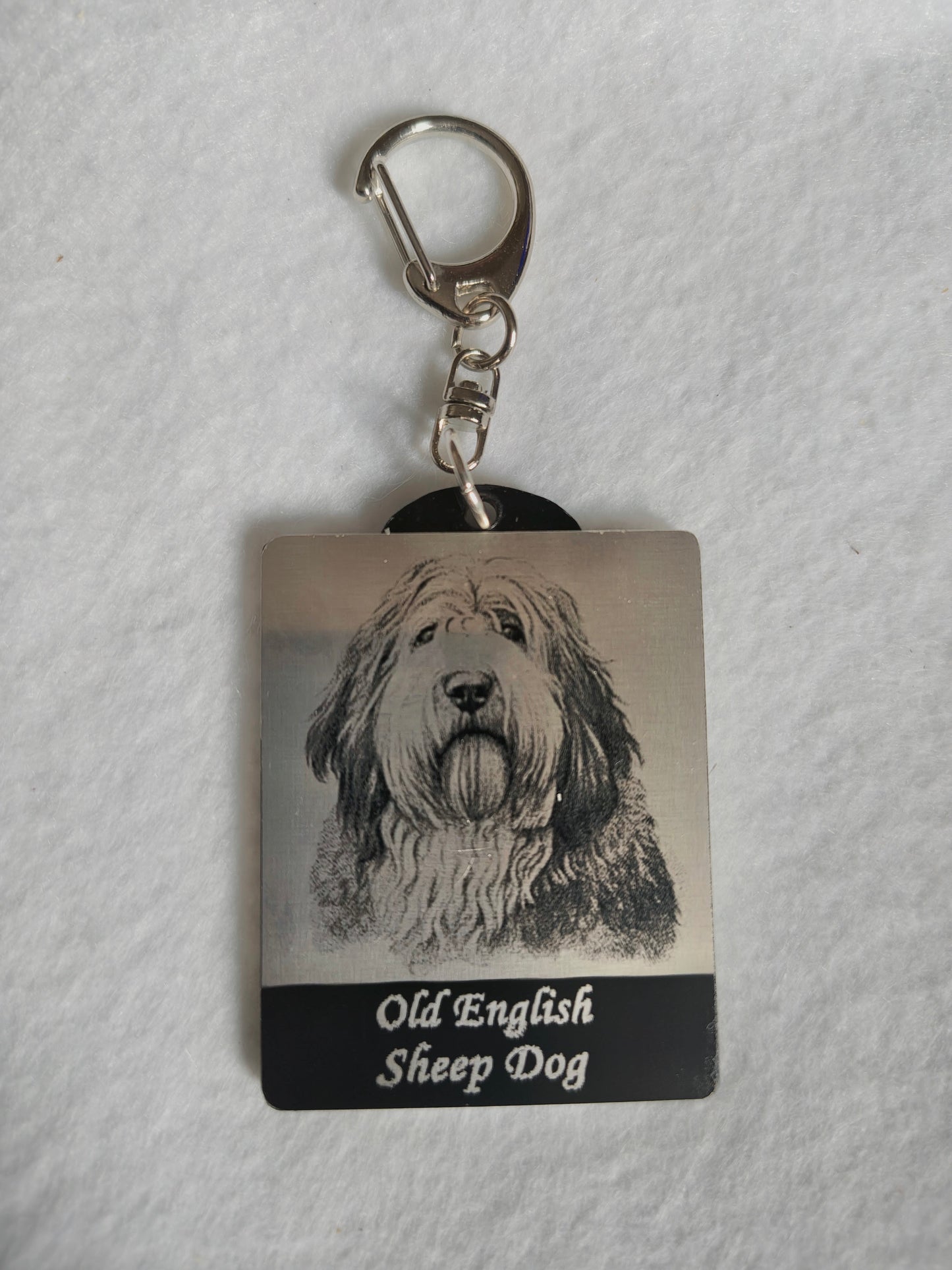 Old english sheep dog, Keyring