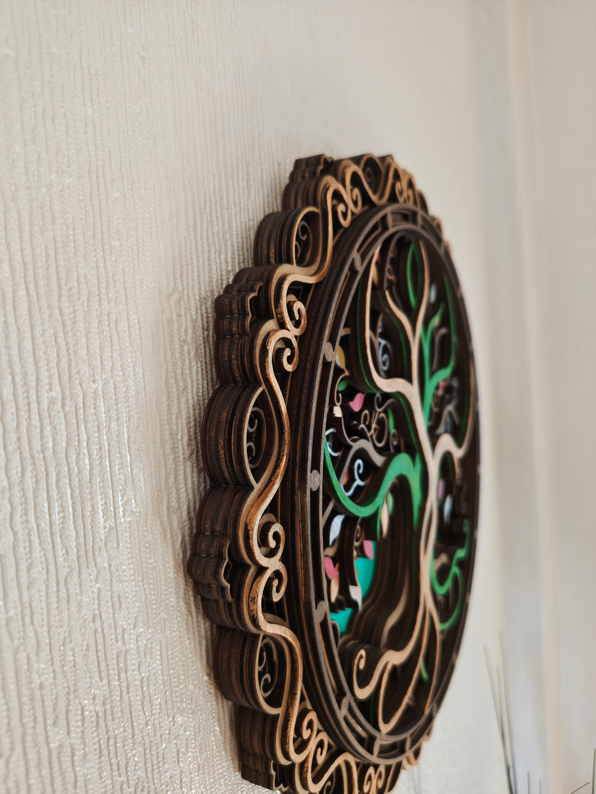 Multi Layered Tree of life  laser cut wall art
