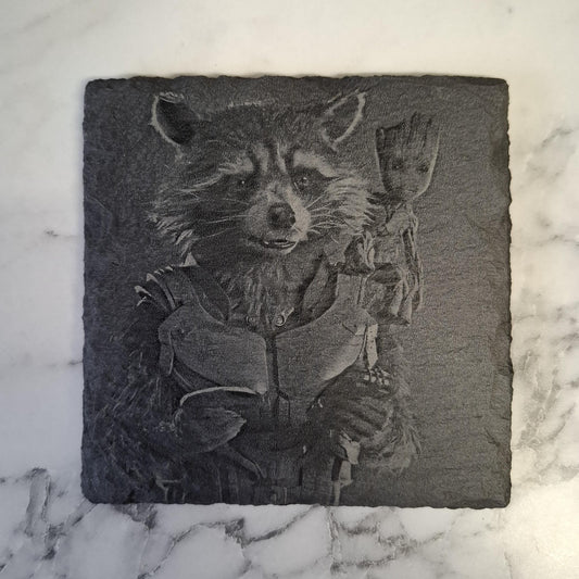 Slate coaster