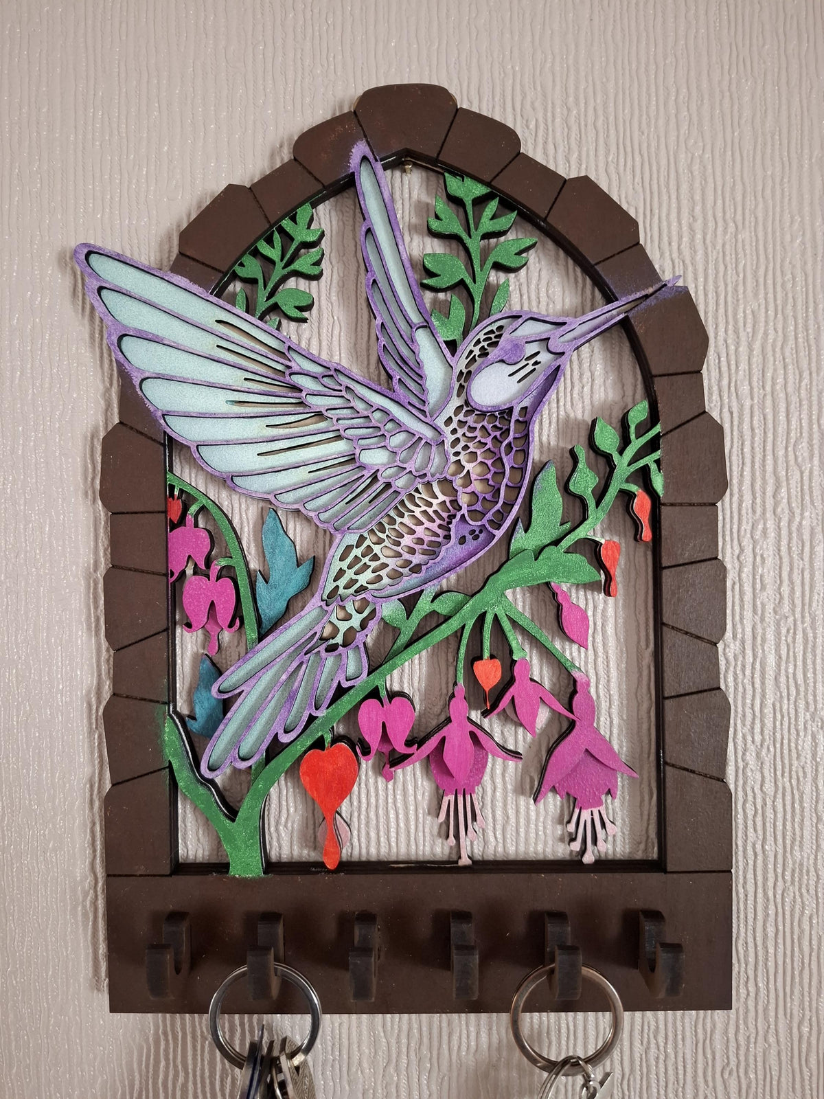 Humming Bird Wall key rack