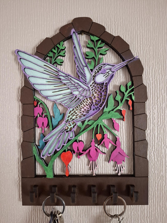 Humming Bird Wall key rack